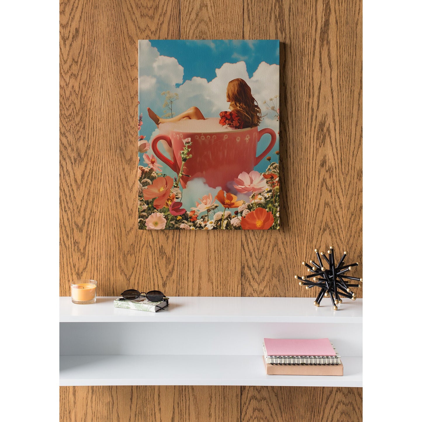 Tablou canvas "PPF Collage 492A" - 40x60 cm