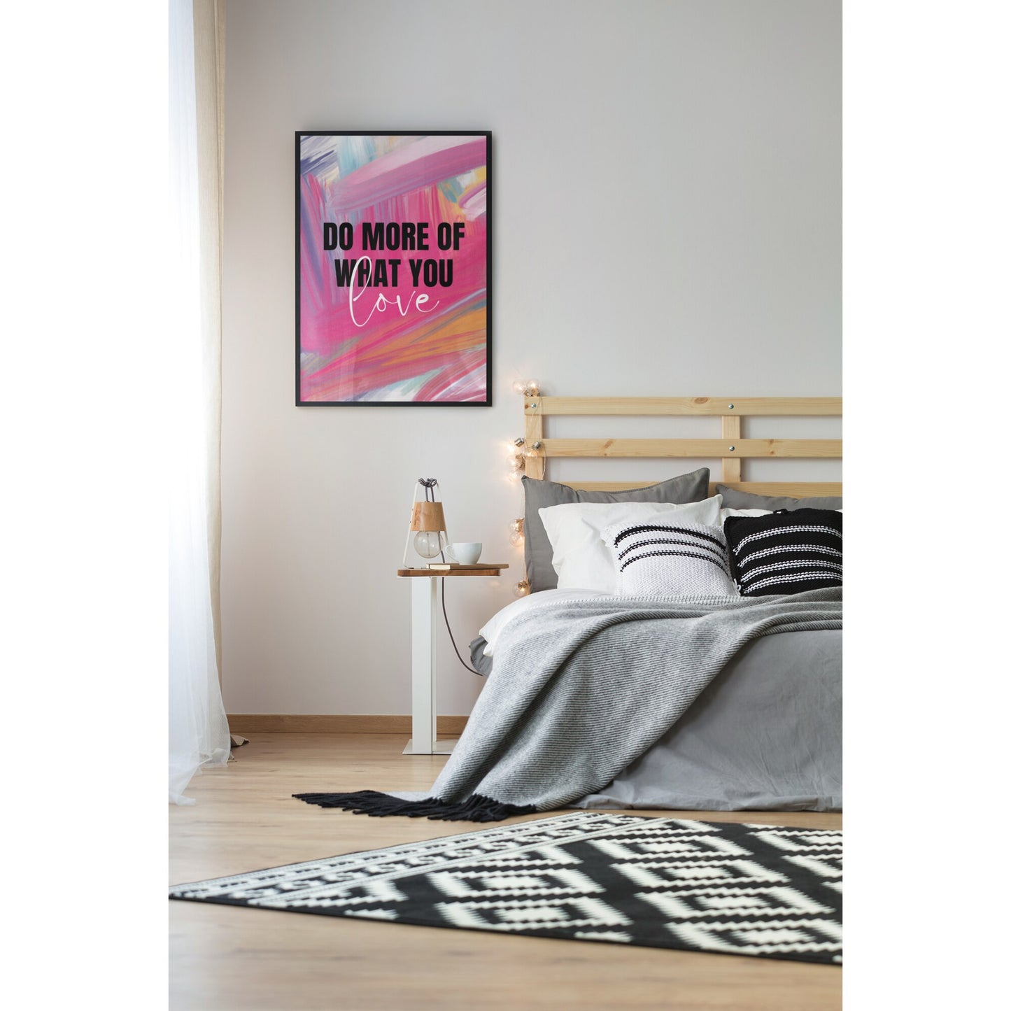 Tablou canvas "Do more" - 40x60 cm