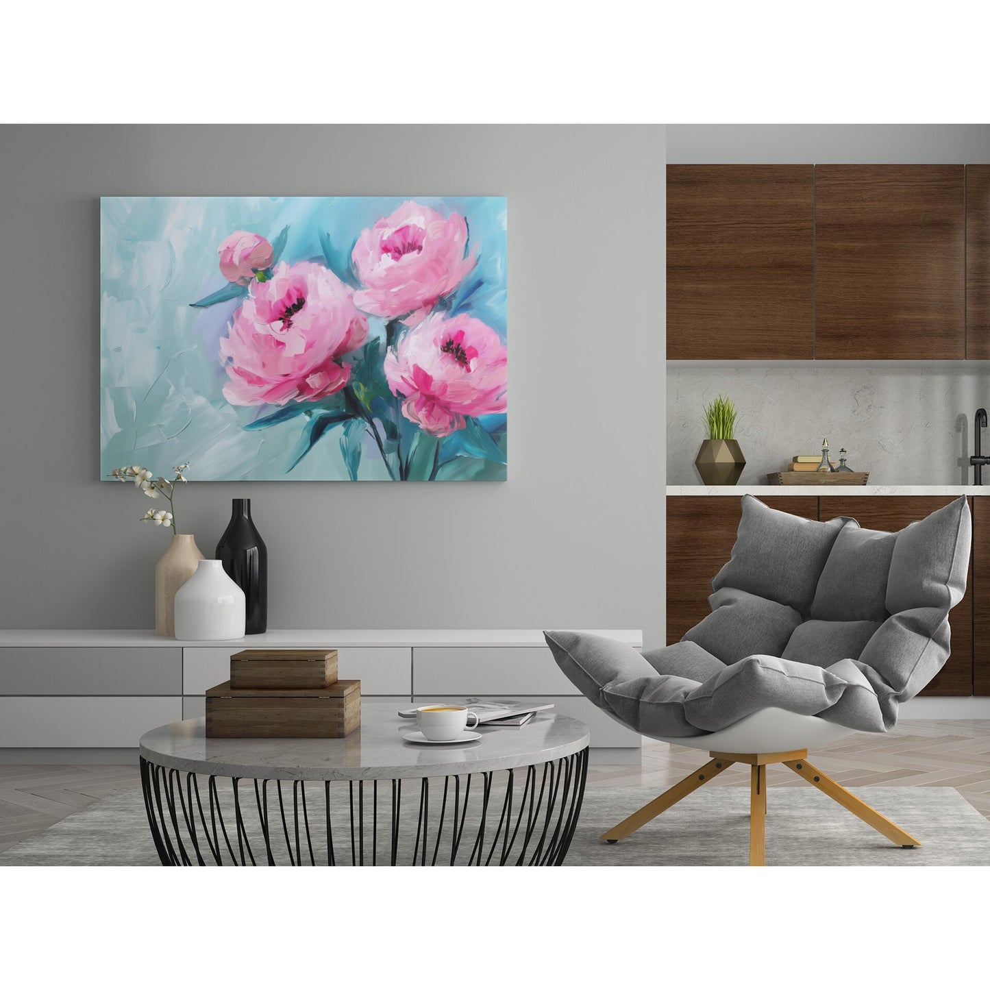 Tablou canvas "Maximalist 123" - 60x40 cm