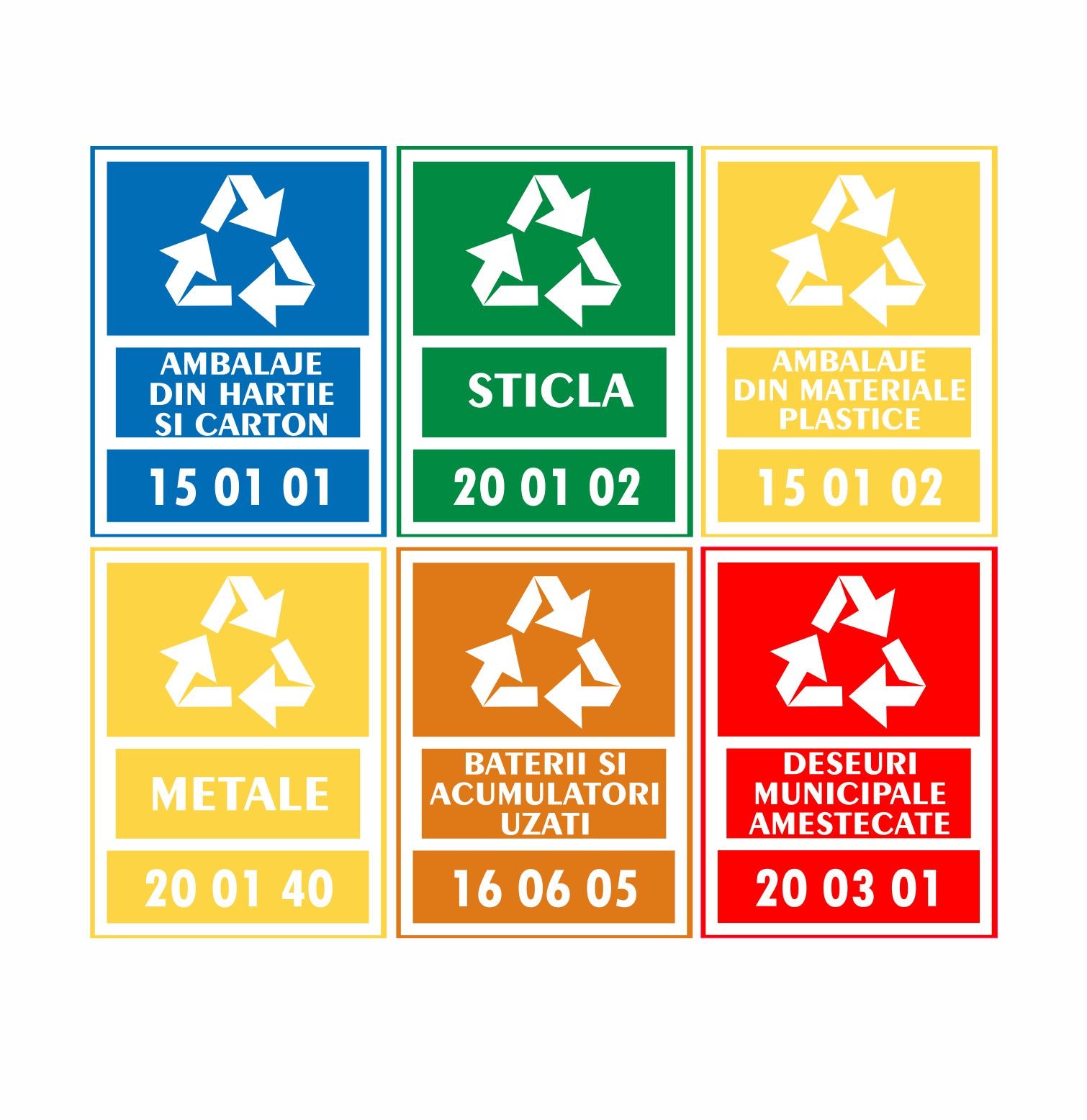 Set 6 Etichete — 25×33cm