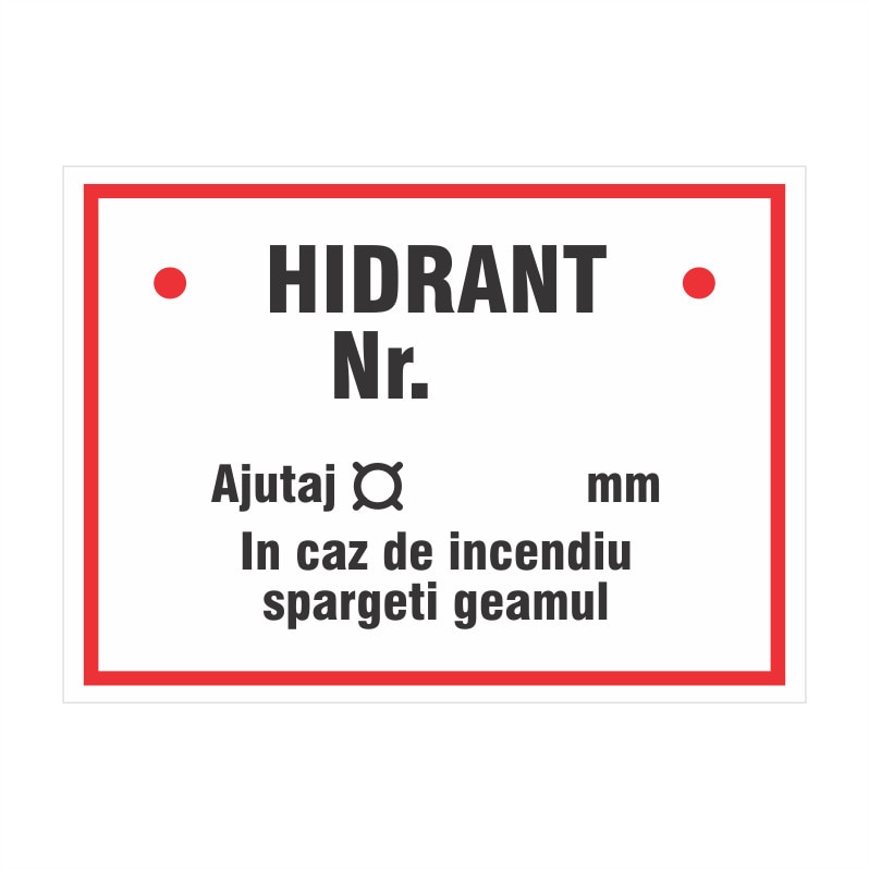 Etichete "sticker autocolant" — 30×20cm