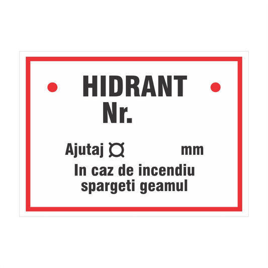 Etichete "sticker autocolant" — 30×20cm