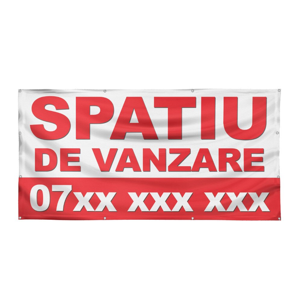 Banner Publicitar Premium "Spatiu de Vanzare"