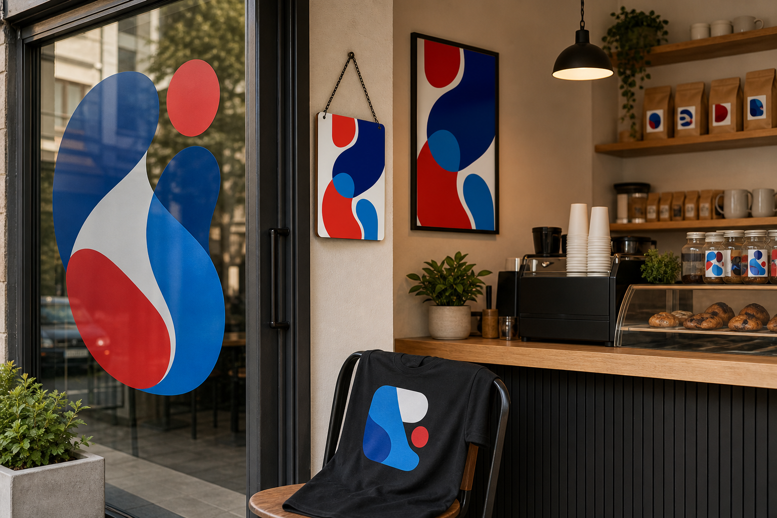 Branding complet pentru locatie comerciala