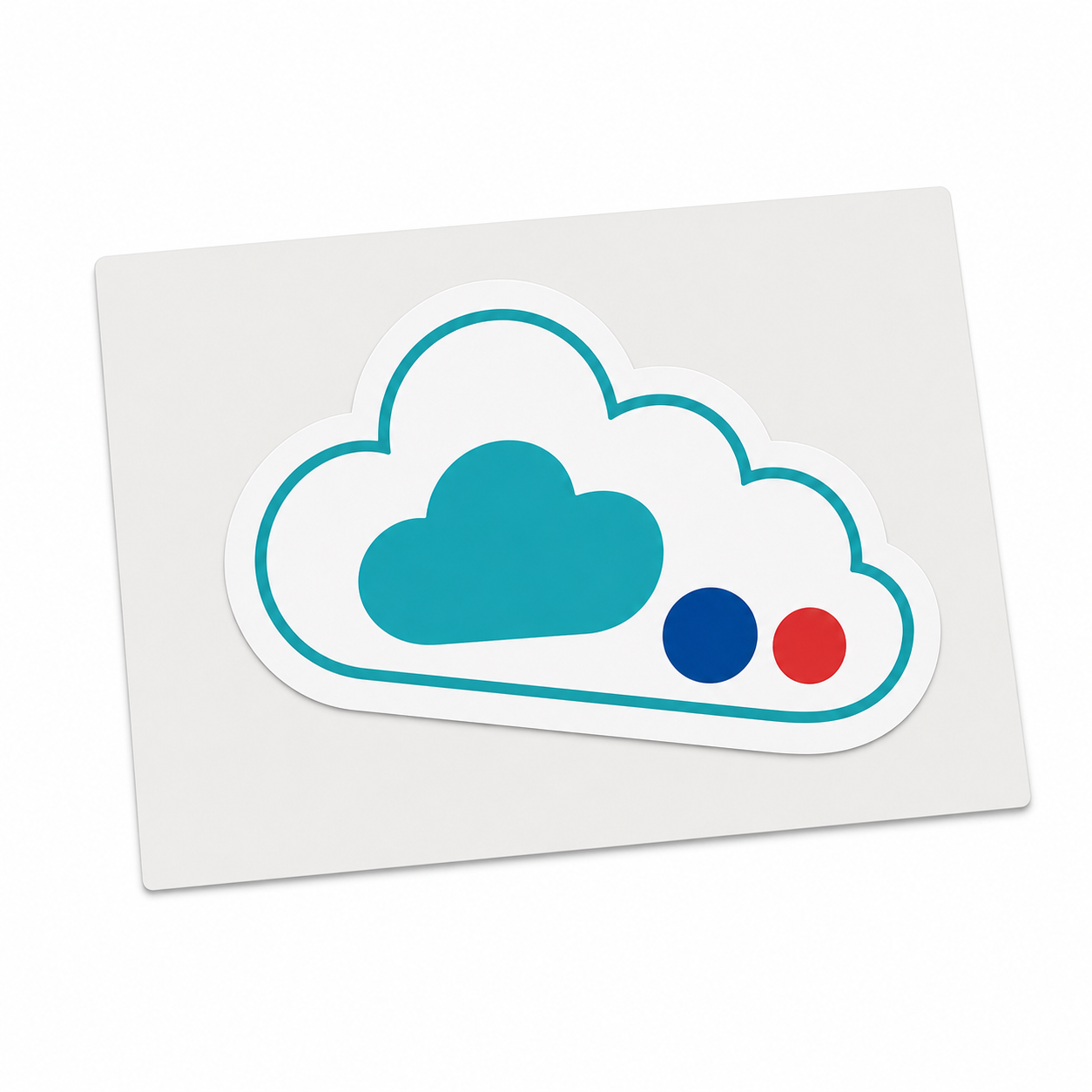 Stickere kiss cut personalizate pe suport gri