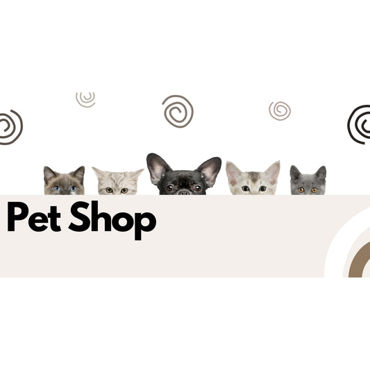 Banner Publicitar "Pet Shop" — 150×75cm