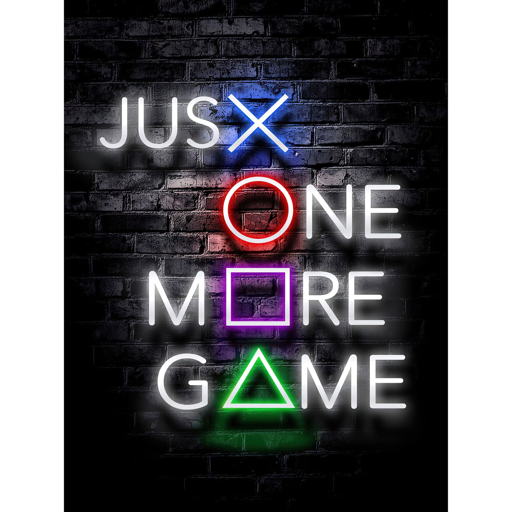 Tablou canvas "PPF Gaming Just One More Game" - 40x60 cm