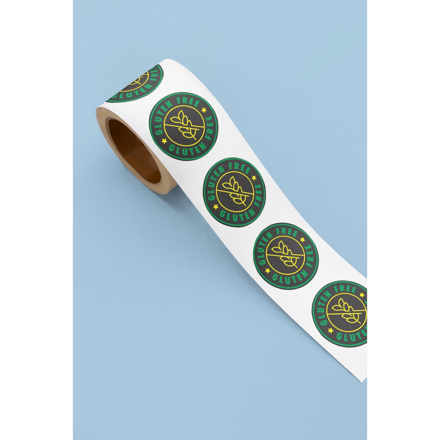 Set 500 Etichete HACCP "pentru produse fără gluten" — (removable)