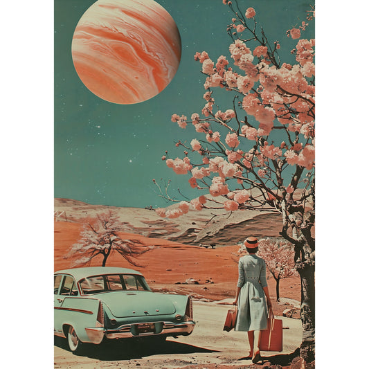 Tablou canvas "PPF Collage 407A" - 40x60 cm