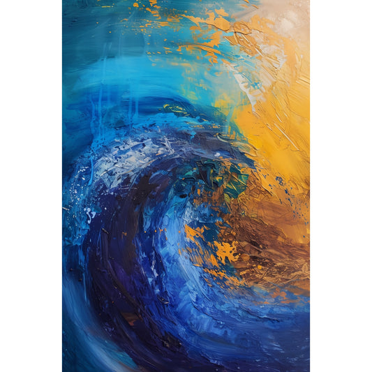 Tablou canvas "PPF abstract 16A" - 40x60 cm