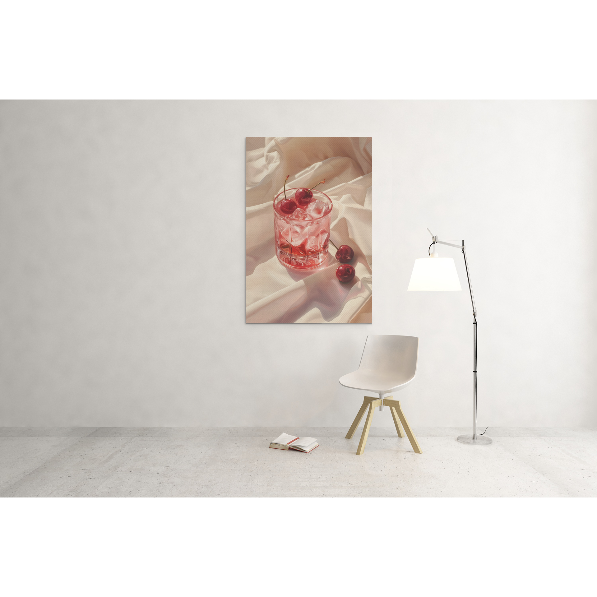 Tablou canvas "Velvet Drink" - 40x60 cm