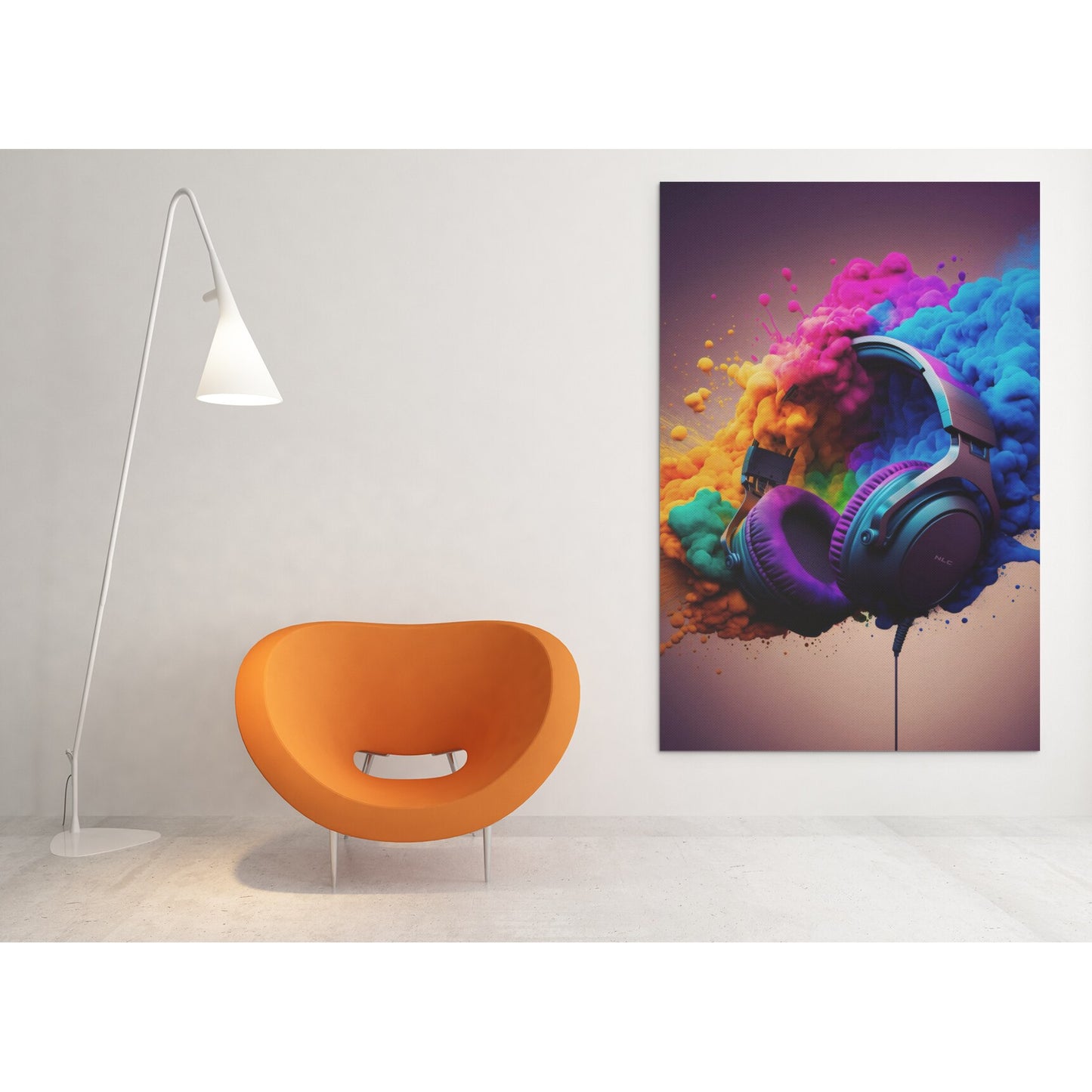 Tablou canvas "PPF Gaming Headphones" - 40x60 cm