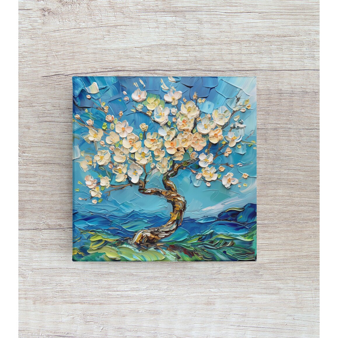 Tablou canvas "PPF Flori 2A" - 60x60 cm