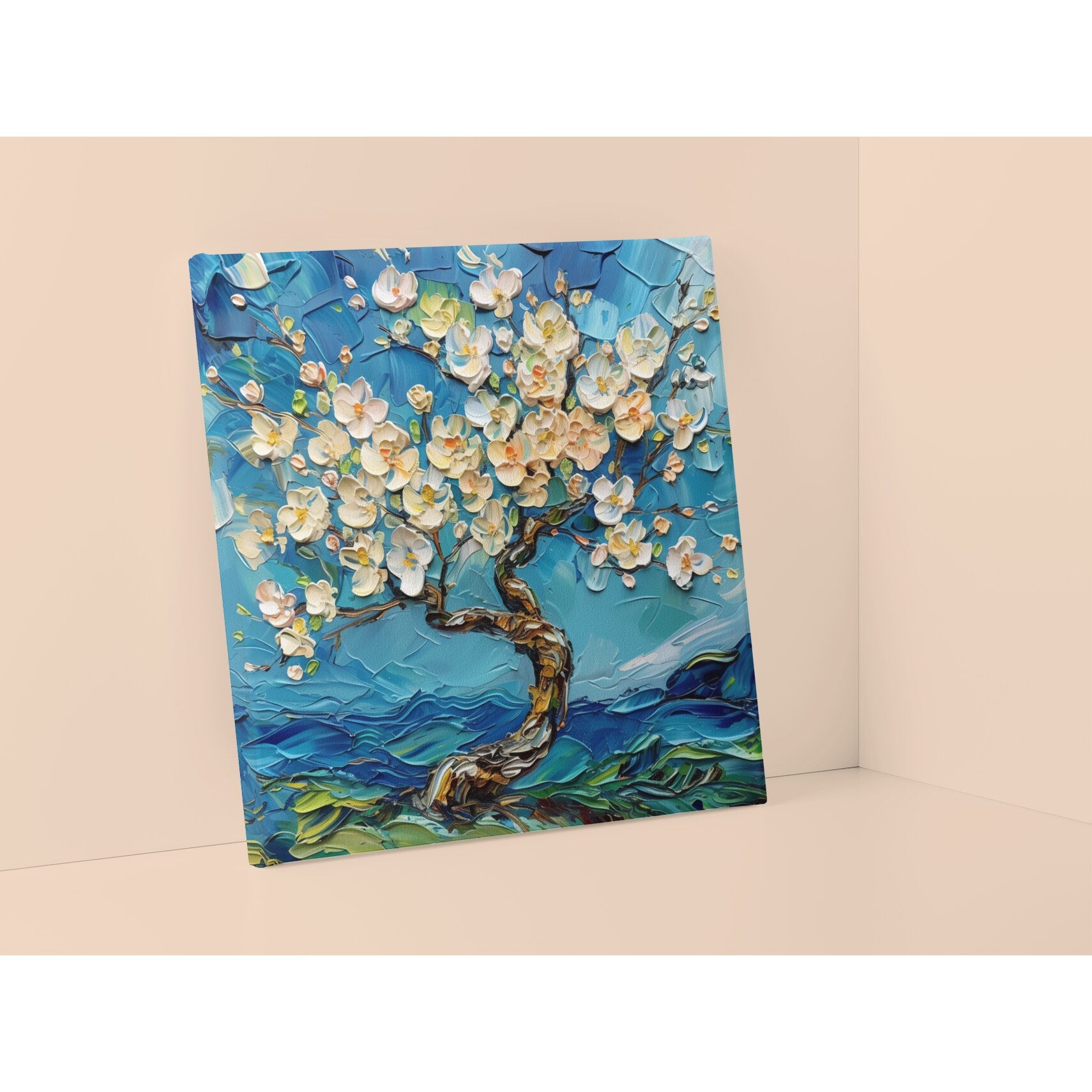 Tablou canvas "PPF Flori 2A" - 60x60 cm