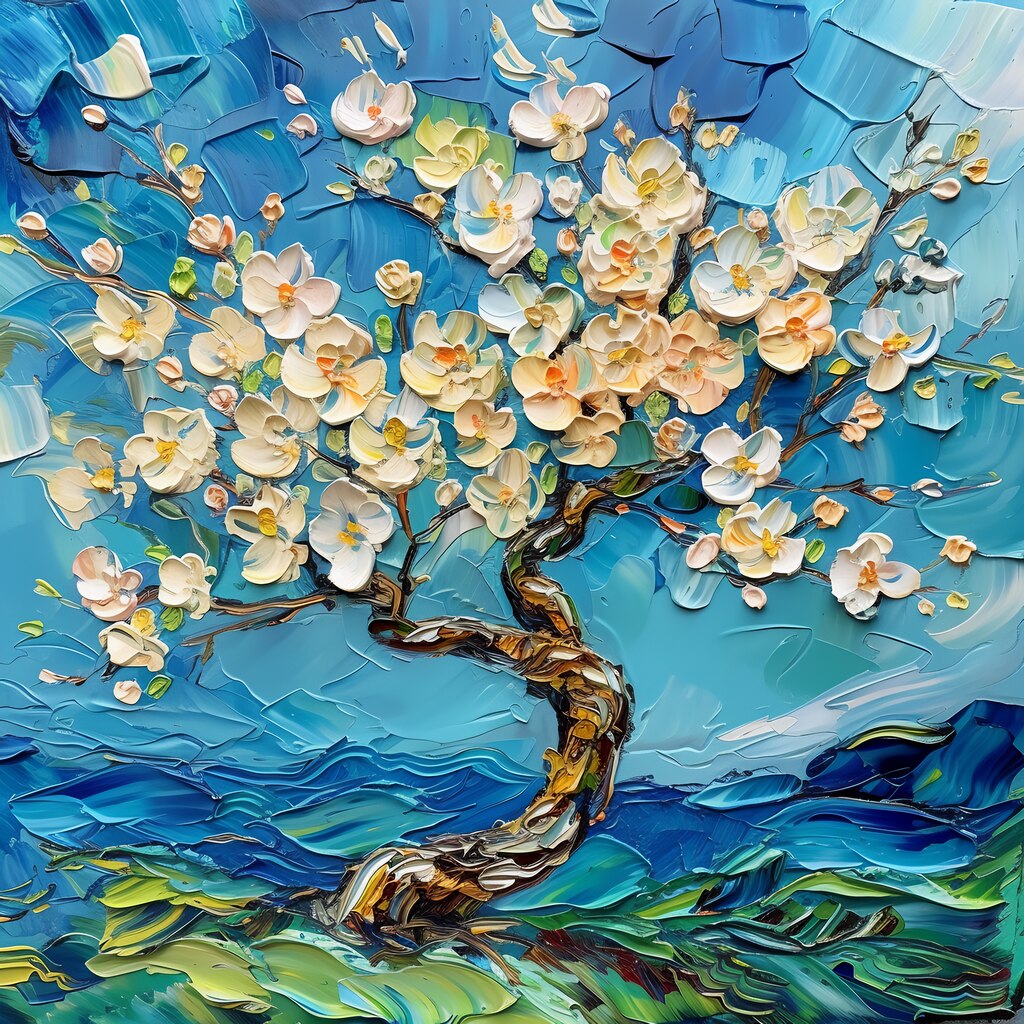 Tablou canvas "PPF Flori 2A" - 60x60 cm