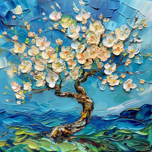 Tablou canvas "PPF Flori 2A" - 60x60 cm