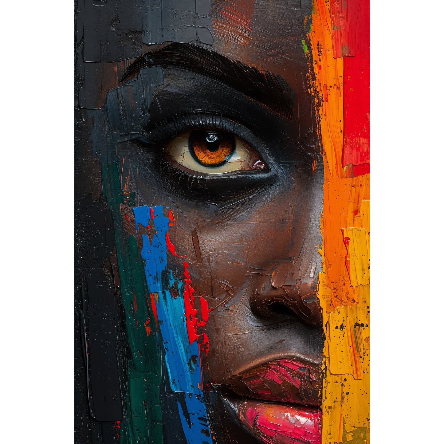 Tablou canvas "PPF african 199A" - 40x60 cm
