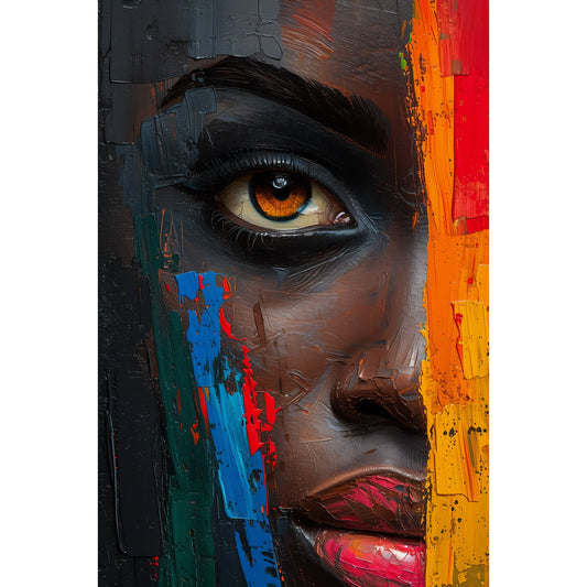 Tablou canvas "PPF african 199A" - 40x60 cm