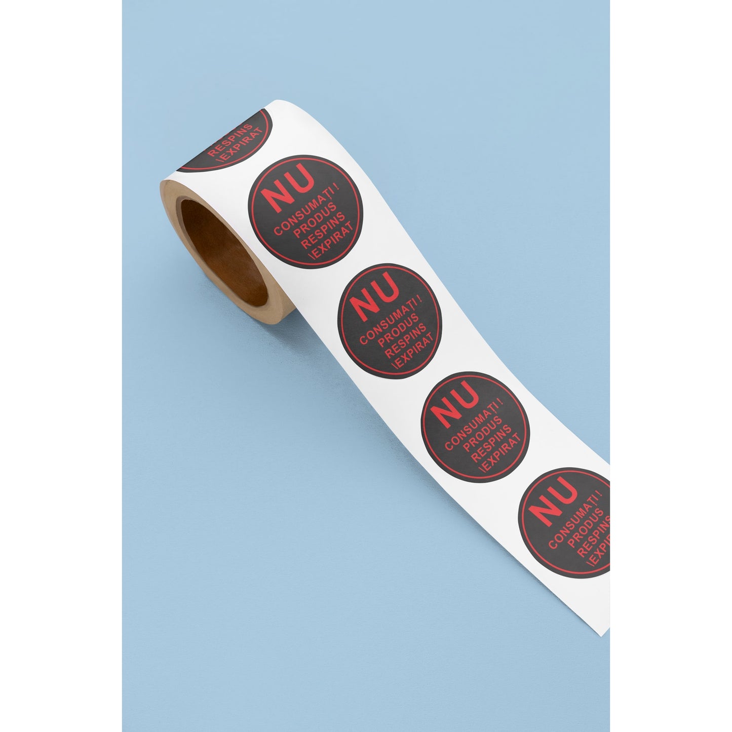 Set 500 Etichete HACCP "pentru control HACCP si siguranta alimentara" — (removable)
