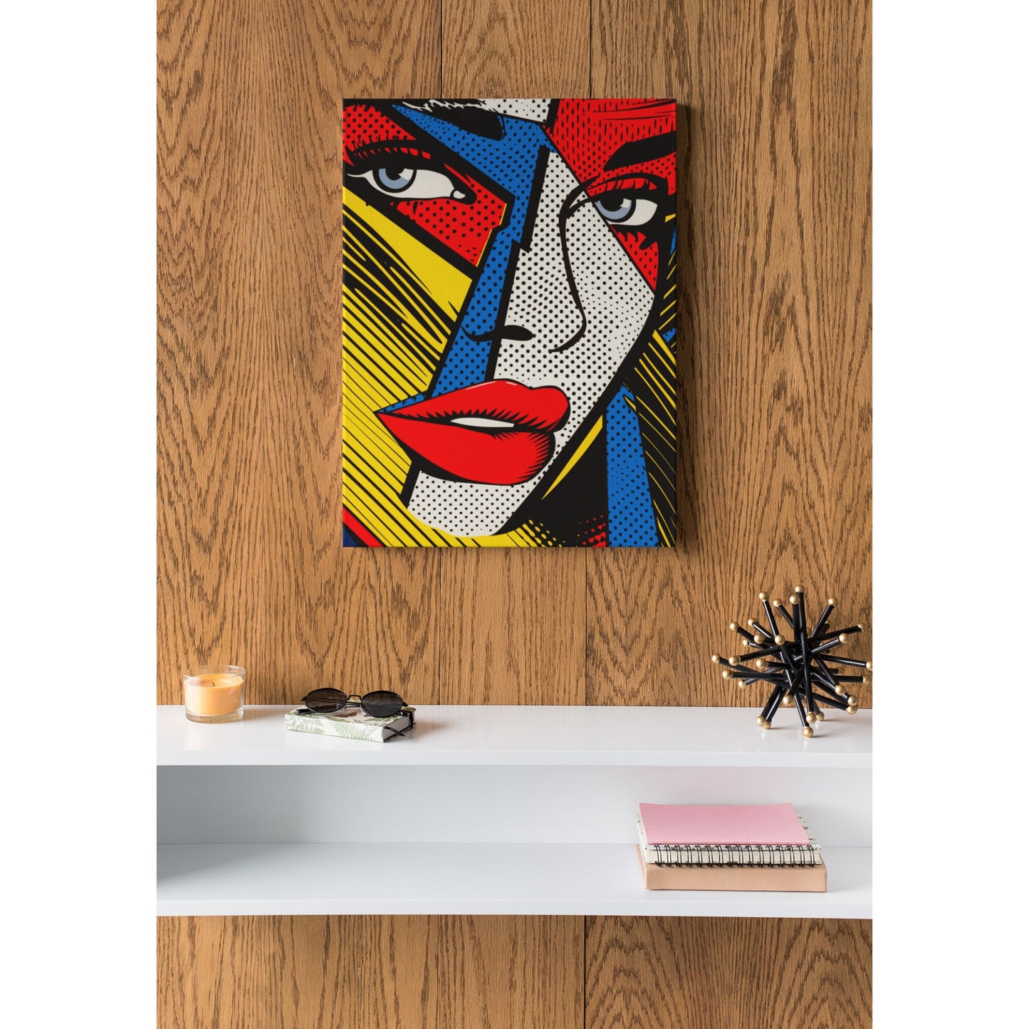 Tablou canvas "Red Lips" - 40x60 cm