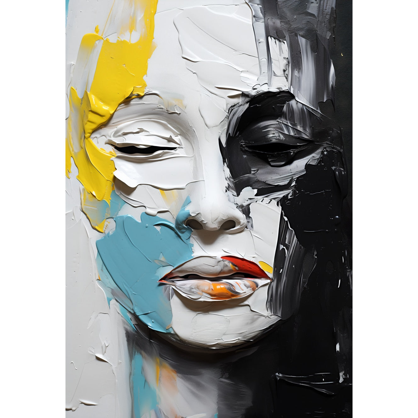 Tablou canvas "PPF abstract 51A" - 40x60 cm