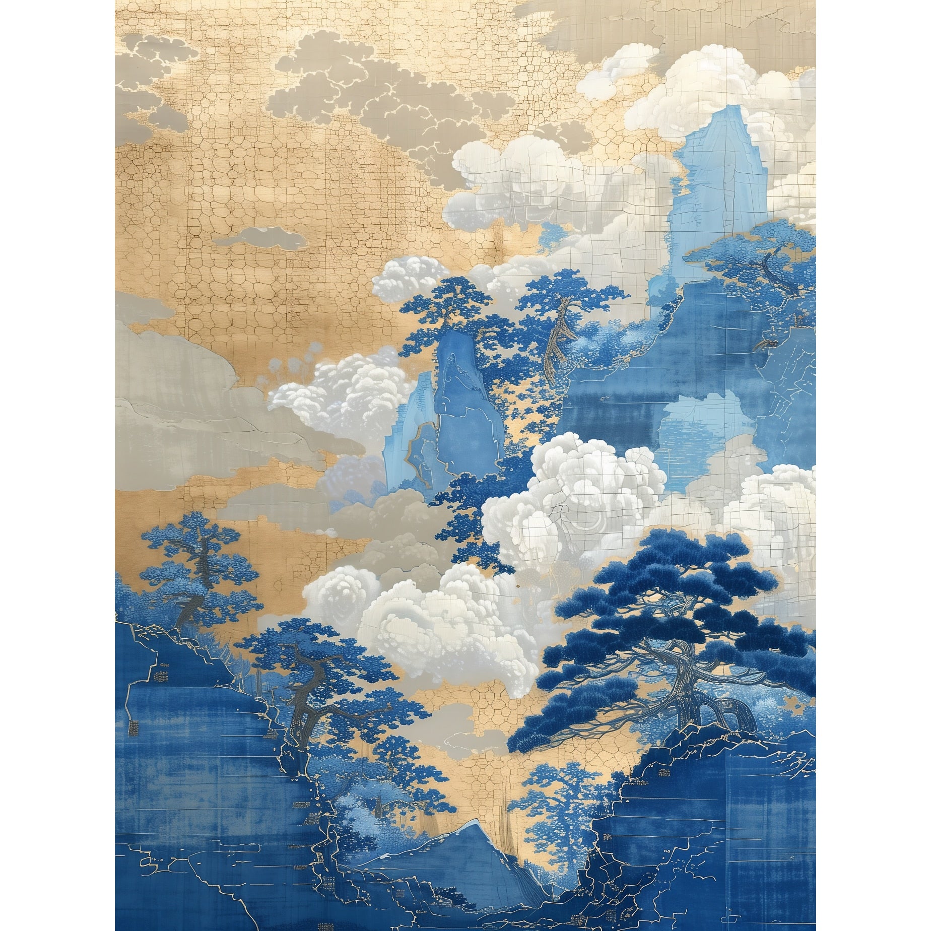 Tablou canvas "PPF Asia 194A" - 40x60 cm