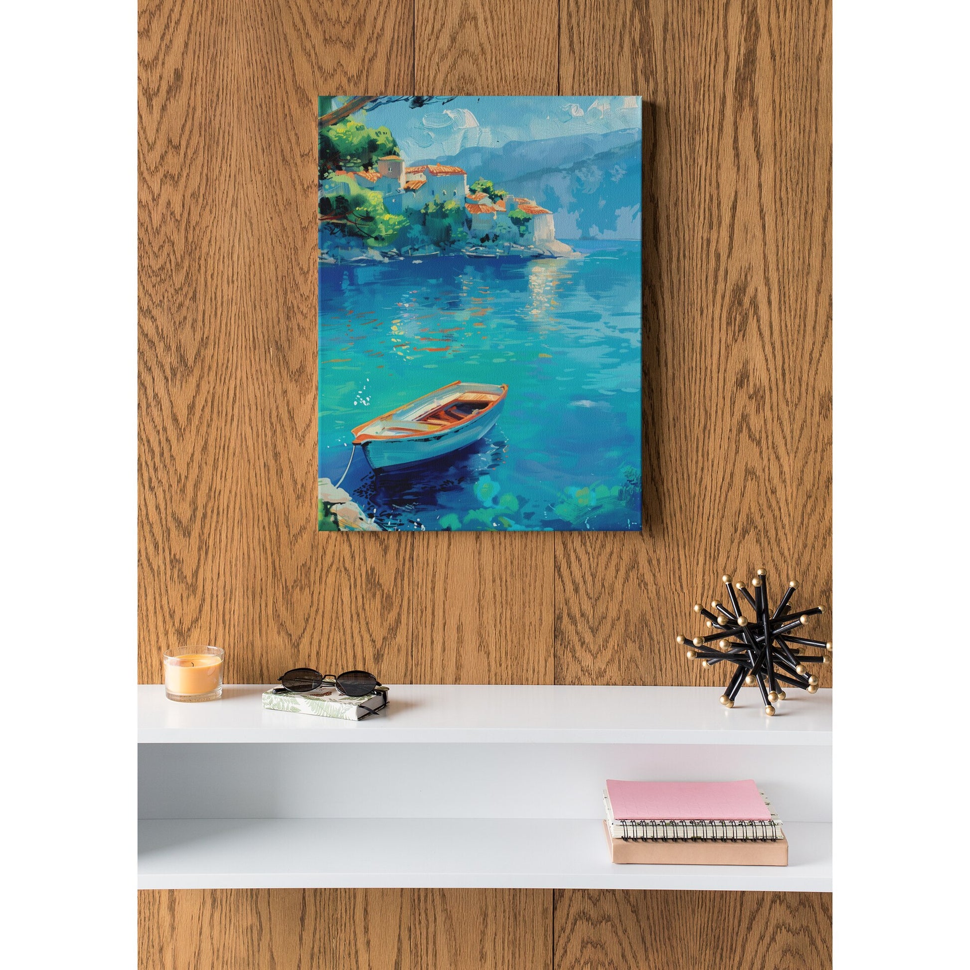 Tablou canvas "PPF Boats 123A" - 60x40 cm