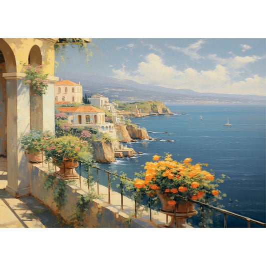 Tablou canvas "Mediterranean 32" - 60x40 cm