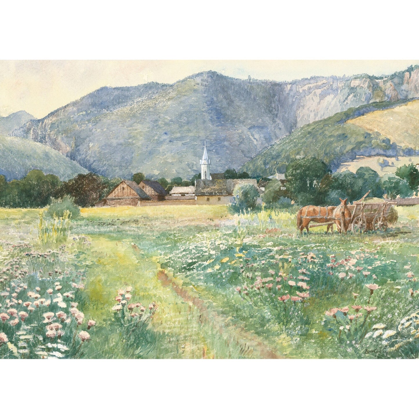 Tablou canvas "Various 29" - 40x60 cm