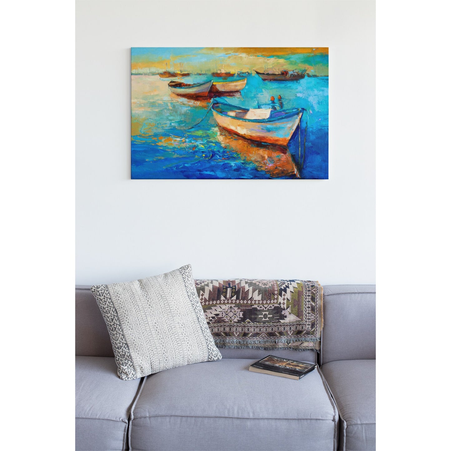 Tablou canvas "PPF Boats 02" - 60x40 cm