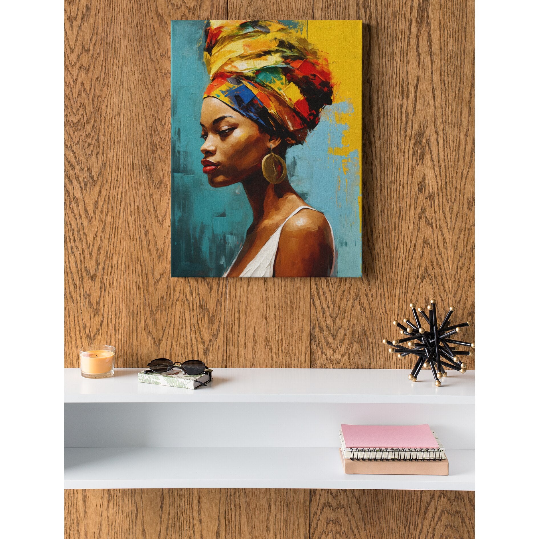 Tablou canvas "PPF african 42A" - 40x60 cm