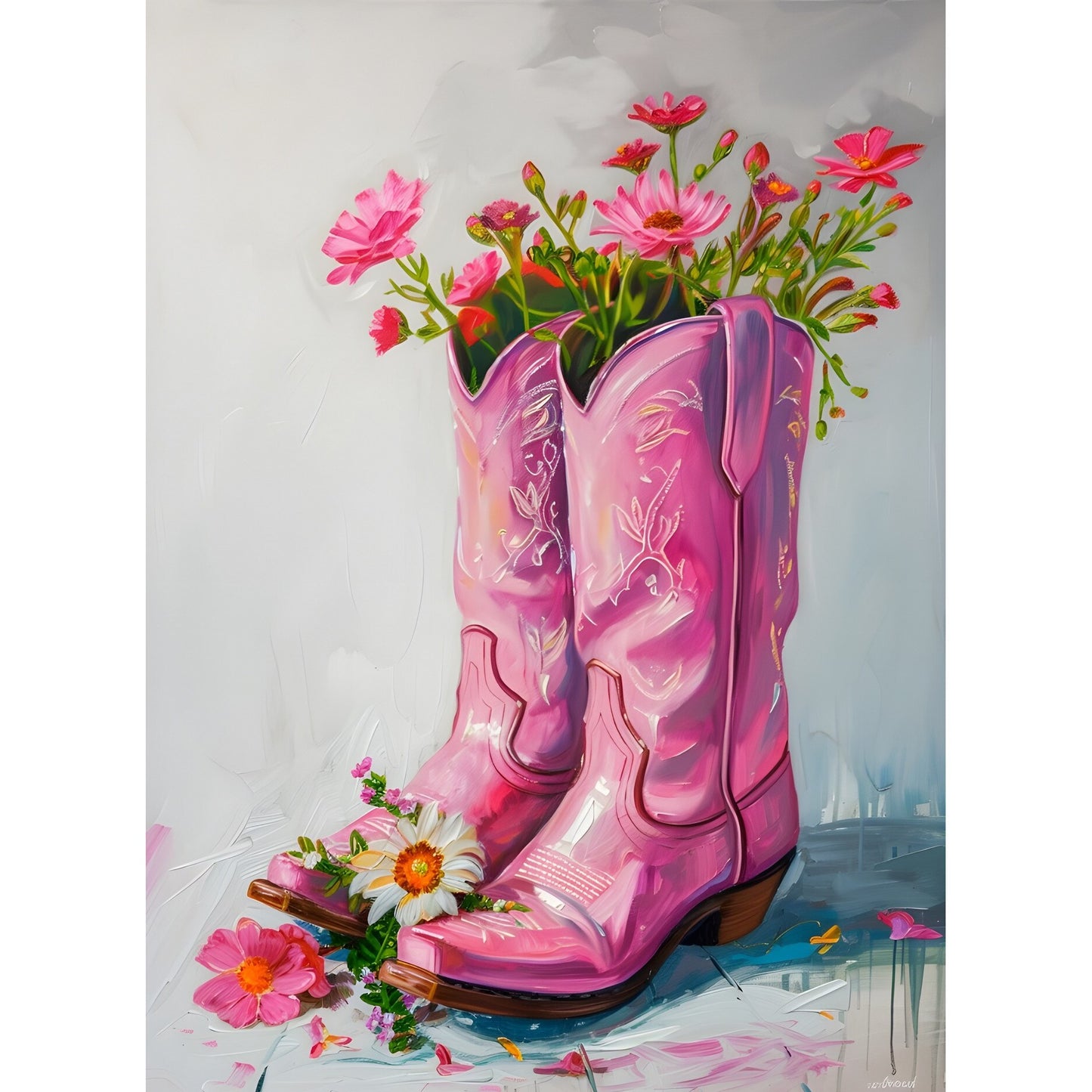Tablou canvas "Summer_maximalist 5rSOyxOt" - 40x60 cm