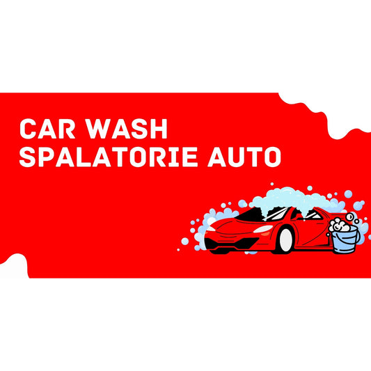 Banner Publicitar "Spalatorie auto 1" — 150×75cm