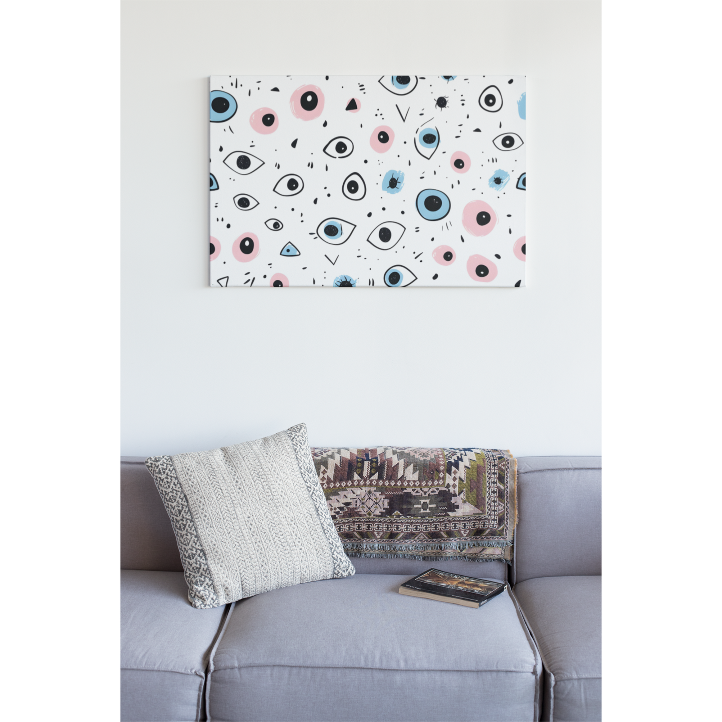 Tablou canvas "Ochi" - 40x60 cm