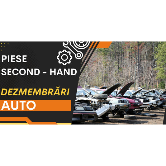 Banner Publicitar "Dezmembrari" — 150×75cm