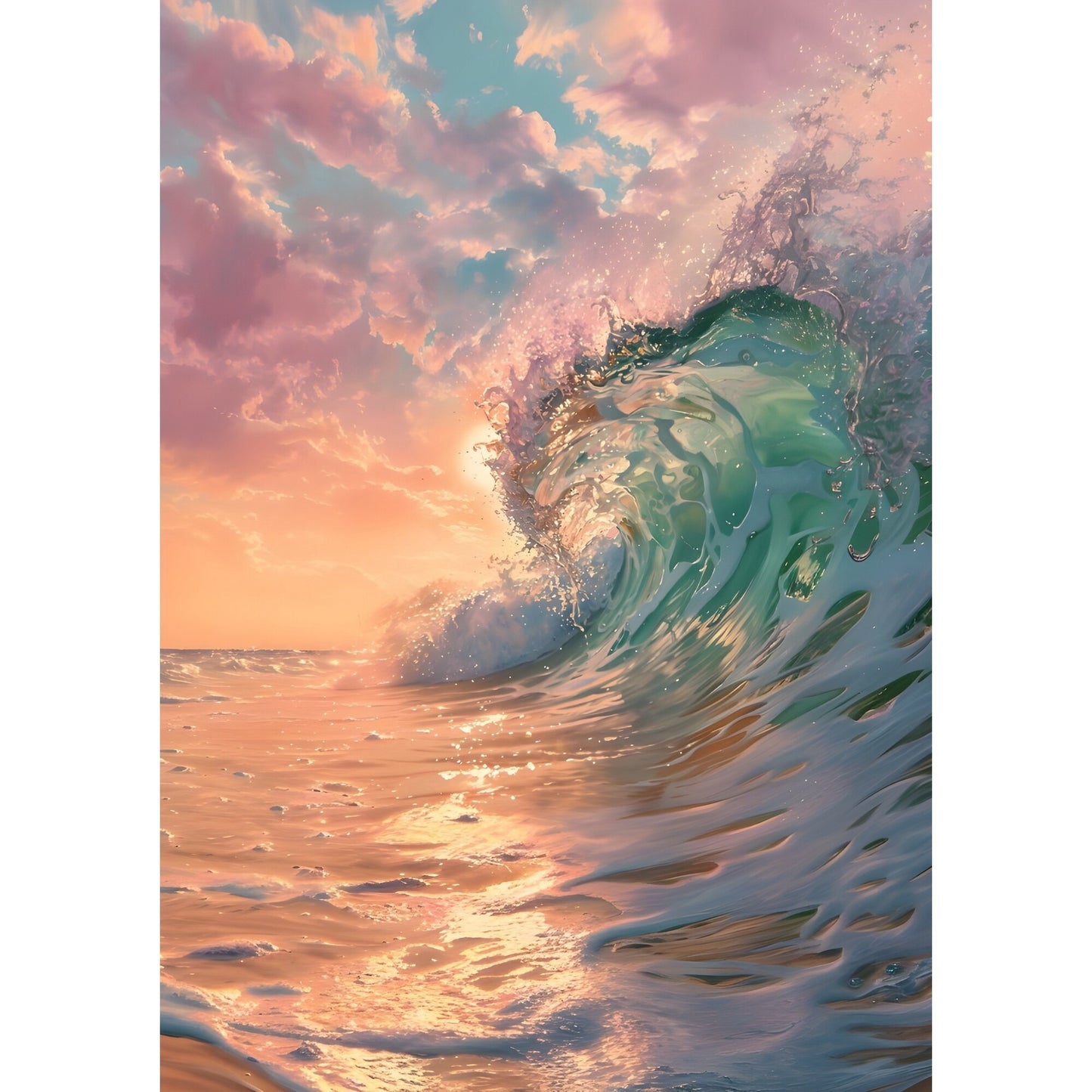 Tablou canvas "Ocean" - 40x60 cm