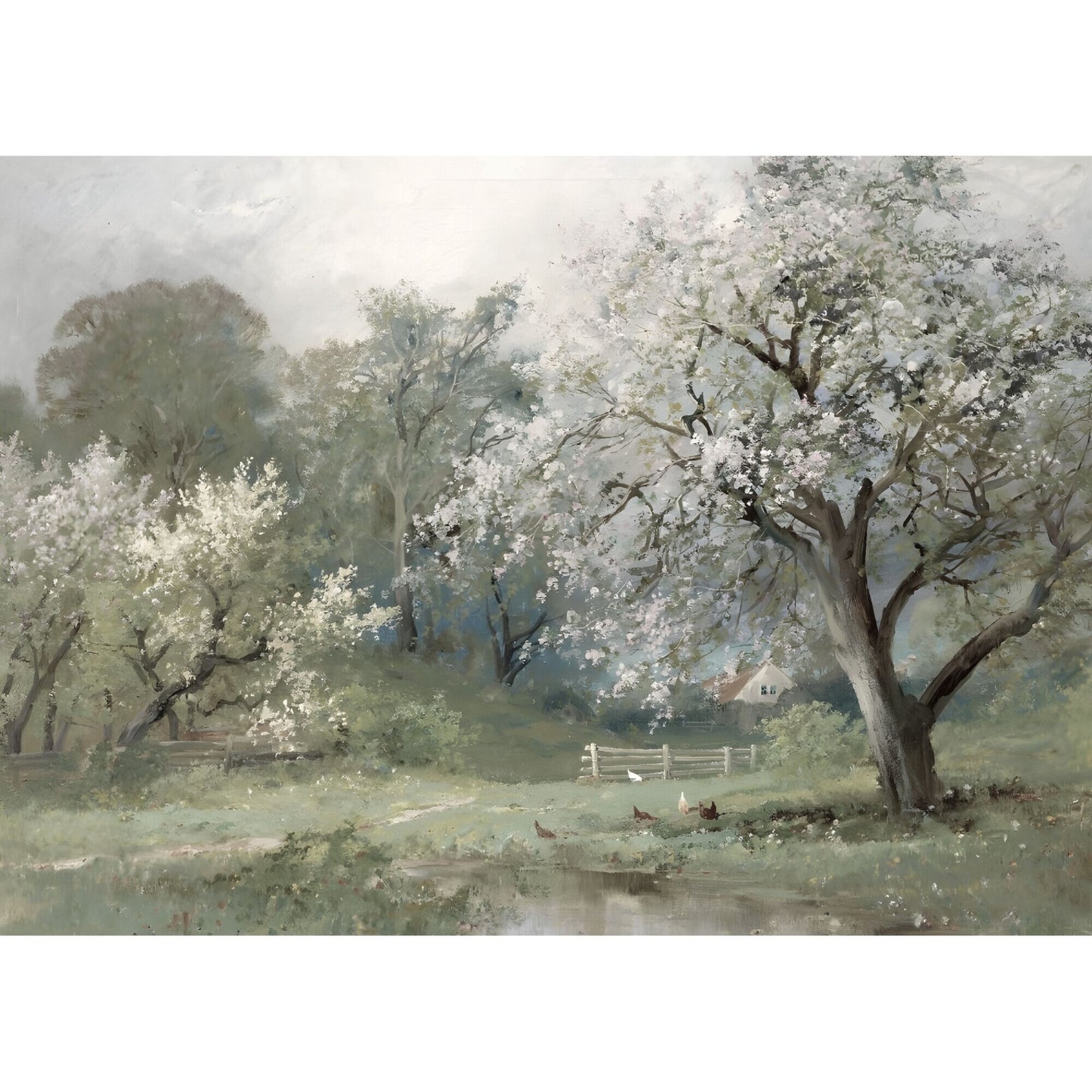 Tablou canvas "Vintage Summer 11" - 40x60 cm