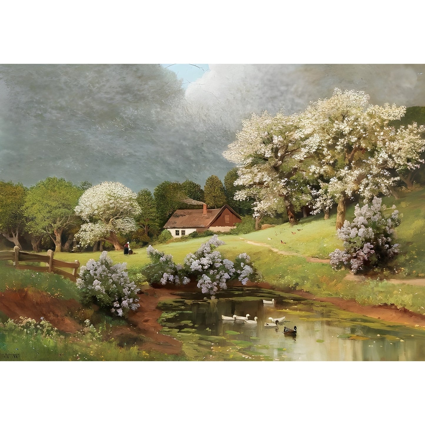 Tablou canvas "Spring_210_H fhXeIBT8" - 60x40 cm